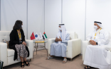الشيخ نهيان بن مبارك يستضيف وزيرة السياحة المغربية في مركز دبي للمعارض