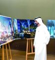 الشيخ محمد بن راشد يطلع على التصميم النهائي لساحة الوصل بإكسبو دبي