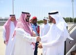 الشيخ محمد بن زايد يصل إلى جدة