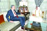 الشيخ حمدان بن راشد يستقبل القنصل العام الأمريكي في دبي