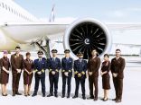 «الاتحاد للطيران» تستعرض أحدث طائراتها من طراز «بوينغ 787» في «دبي للطيران»