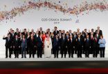 افتتاح قمة مجموعة العشرين في أوساكا باليابان