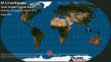 زلزال بقوة 7.1 درجة يضرب جزر ساندويتش الجنوبية