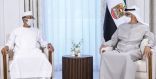 الشيخ محمد بن زايد يبحث مع رئيس المجلس العسكري في تشاد آفاق التعاون