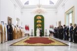 الشيخ محمد بن زايد والرئيس الأندونيسي يشهدان مراسم تبادل اتفاقيات ومذكرات تفاهم بين البلدين