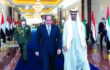 الشيخ محمد بن زايد: العلاقات بين الإمارات ومصر تاريخية وأخوية متينة