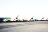 طيران الإمارات تنجز وضع ملصقات «إكسبو» على 40 طائرة