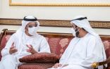 ولي عهد الفجيرة وحمدان بن زايد يطلعان على المشاريع التطويرية في ميناء الفجيرة