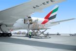 “الإمارات للشحن الجوي” تنقل إمدادات غذائية وطبية إلى الكويت