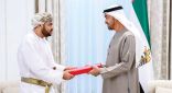 الشيخ محمد بن زايد: نتطلع نحو المزيد من التطور والنماء لعلاقاتنا مع سلطنة عمان