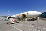 «طيران الإمارات للشحن» تنقل 160 طن مواد إغاثة لبيروت