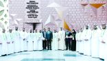 الشيخ أحمد بن سعيد يفتتح جناح الإمارات في «إكسبو أستانا»