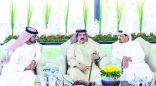 حاكم عجمان يستقبل ملك البحرين