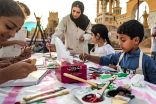 مركز حمدان بن محمد لإحياء التراث ينظم ورشة عمل فنية للأطفال في القرية التراثية
