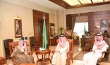 الأمير مشعل بن ماجد يستقبل مدير عام فرع وزارة المالية بمنطقة مكة المكرمة