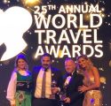نيرفانا للسفر والسياحة تحصد جائزتين   خلال حفل جوائز السفر العالمية 2018 في لشبونة