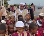 الذهلي يشارك في حملة خيرية الشارقة الإنسانية في جزيرة لامو الكينية