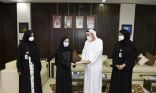 الرئيس الأعلى لجامعة الإمارات يستقبل  الطلبة الفائزين بجوائز  التميّز 20-2021