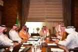 الأمير مشعل بن ماجد يستقبل مدير عام صندوق تنمية الموارد البشرية