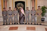 الامير مشعل بن ماجد يتسلم التقرير السنوي للادارة الدفاع المدني بمحافظة جدة