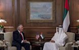 الشيخ محمد بن زايد يبحث مع وزير الخارجية الأميركي تعزيز علاقات التعاون والصداقة