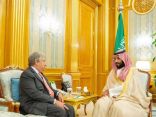 الأمير محمد بن سلمان يلتقي الأمين العام للأمم المتحدة