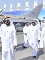 الشيخ محمد بن راشد يزور عددا من أجنحة الدول المشاركة في معرض دبي للطيران